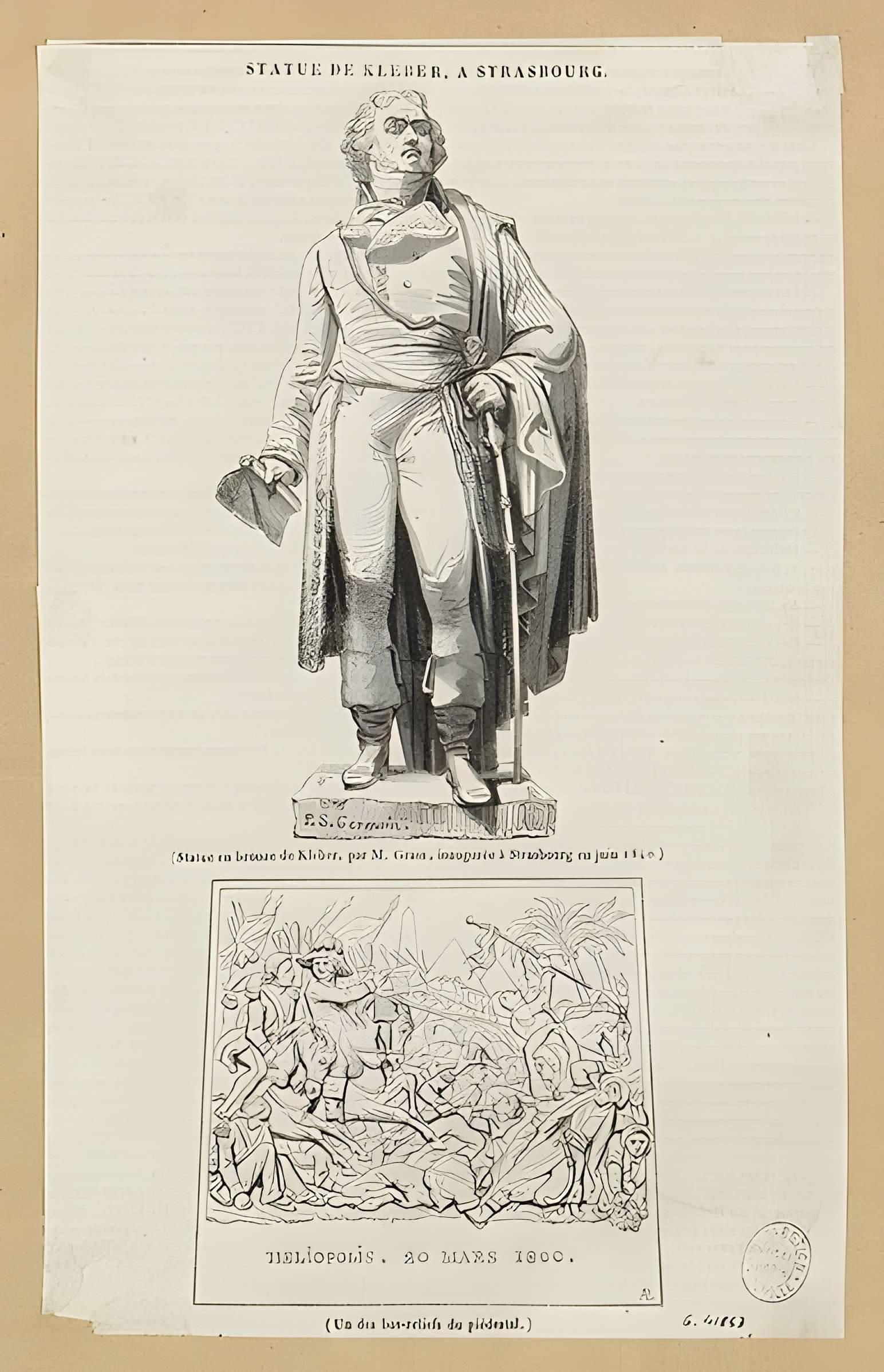 Monument du général Kléber à Strasbourg