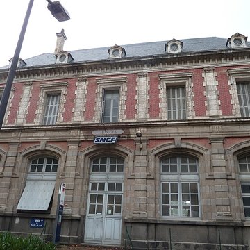 Gare de Lexos, au hameau de Lexos