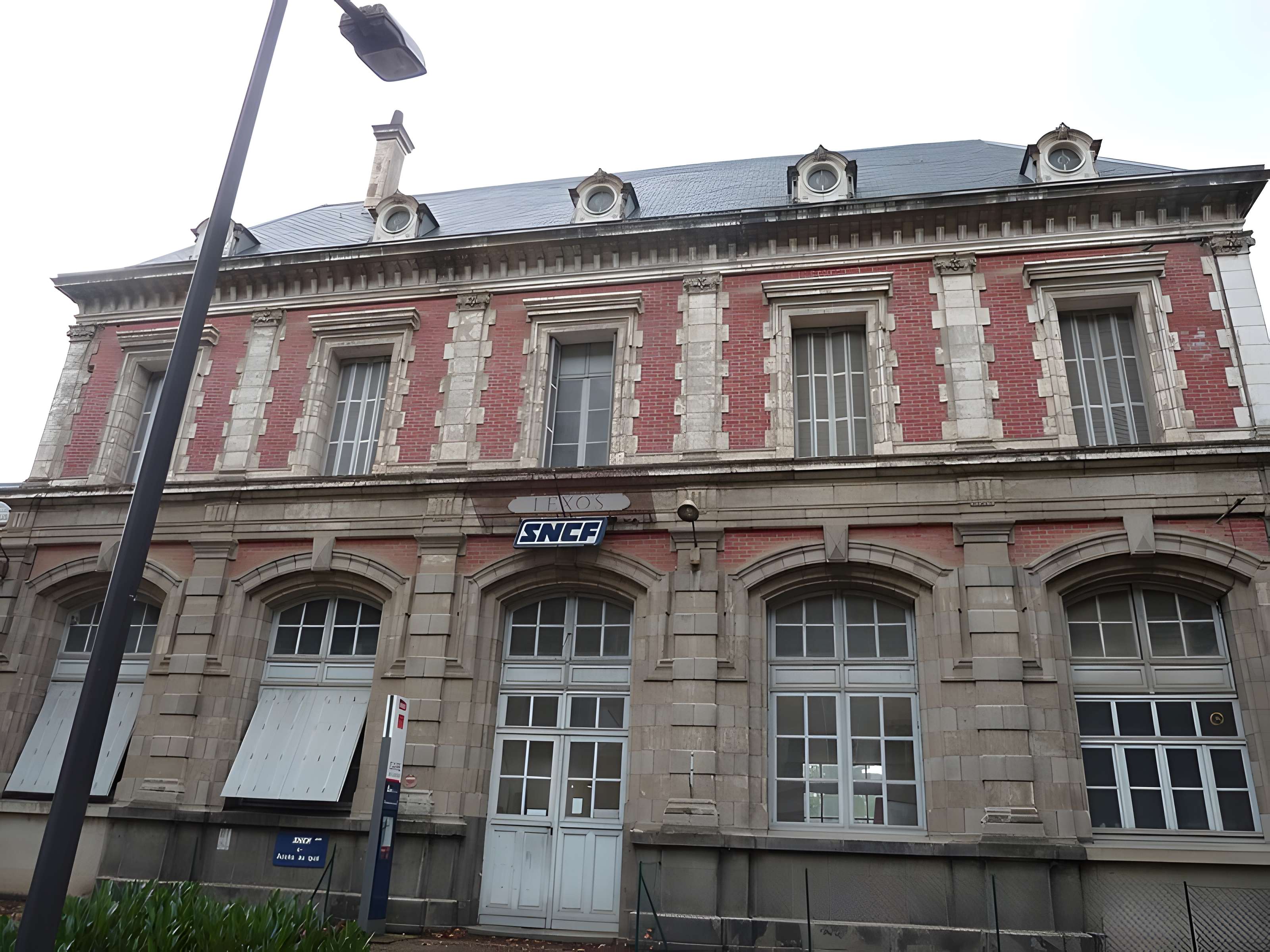Gare de Lexos, au hameau de Lexos