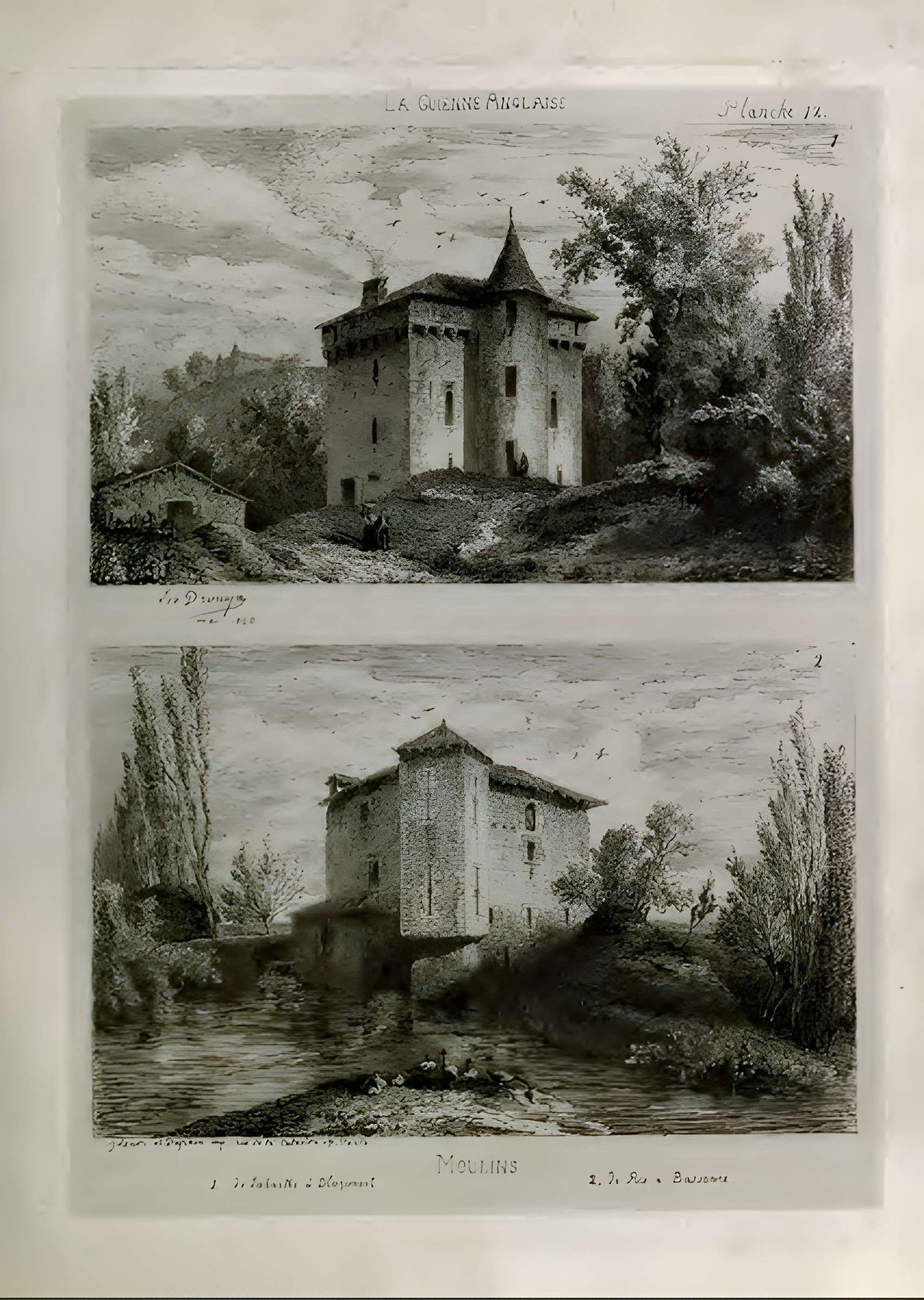 Moulin de Labarthe à Blasimon