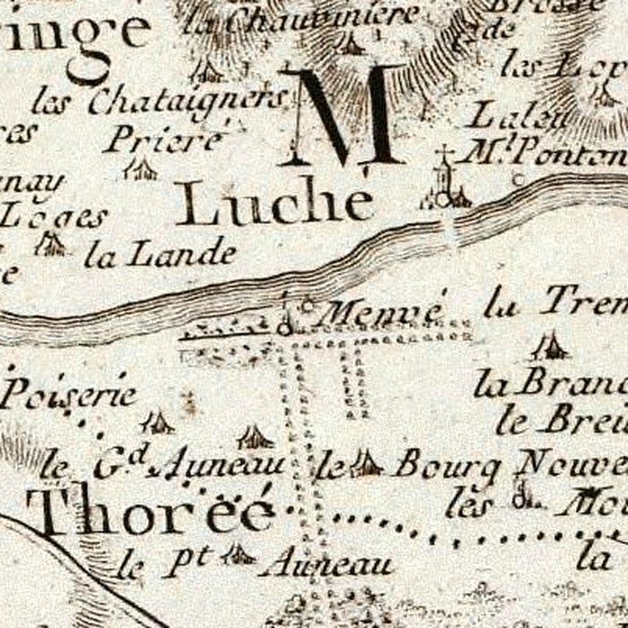 Photo de Moulin fortifié de Mervé à Luché-Pringé