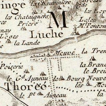 Moulin fortifié de Mervé à Luché-Pringé