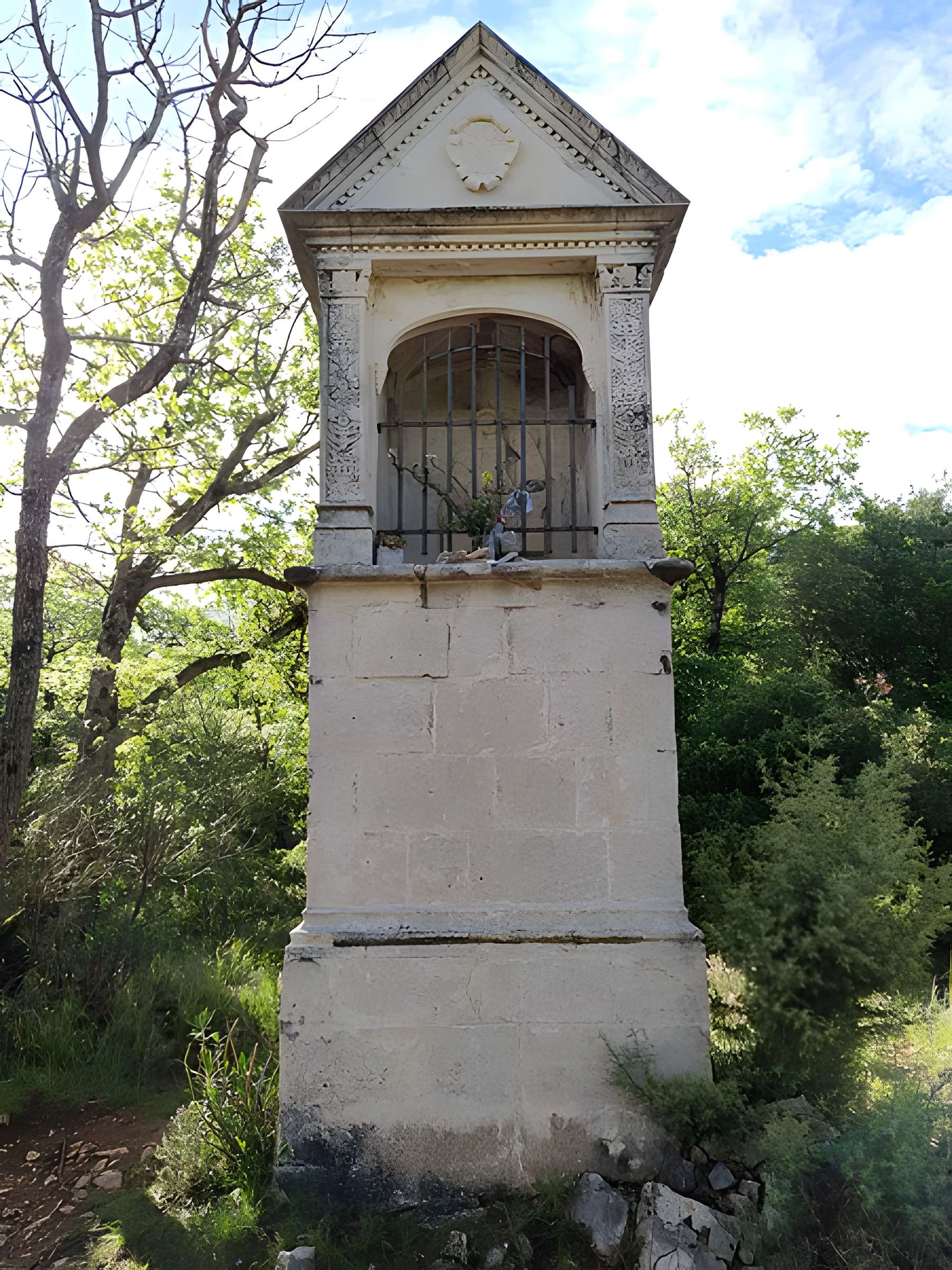 Oratoire situé sur le domaine des Béguines