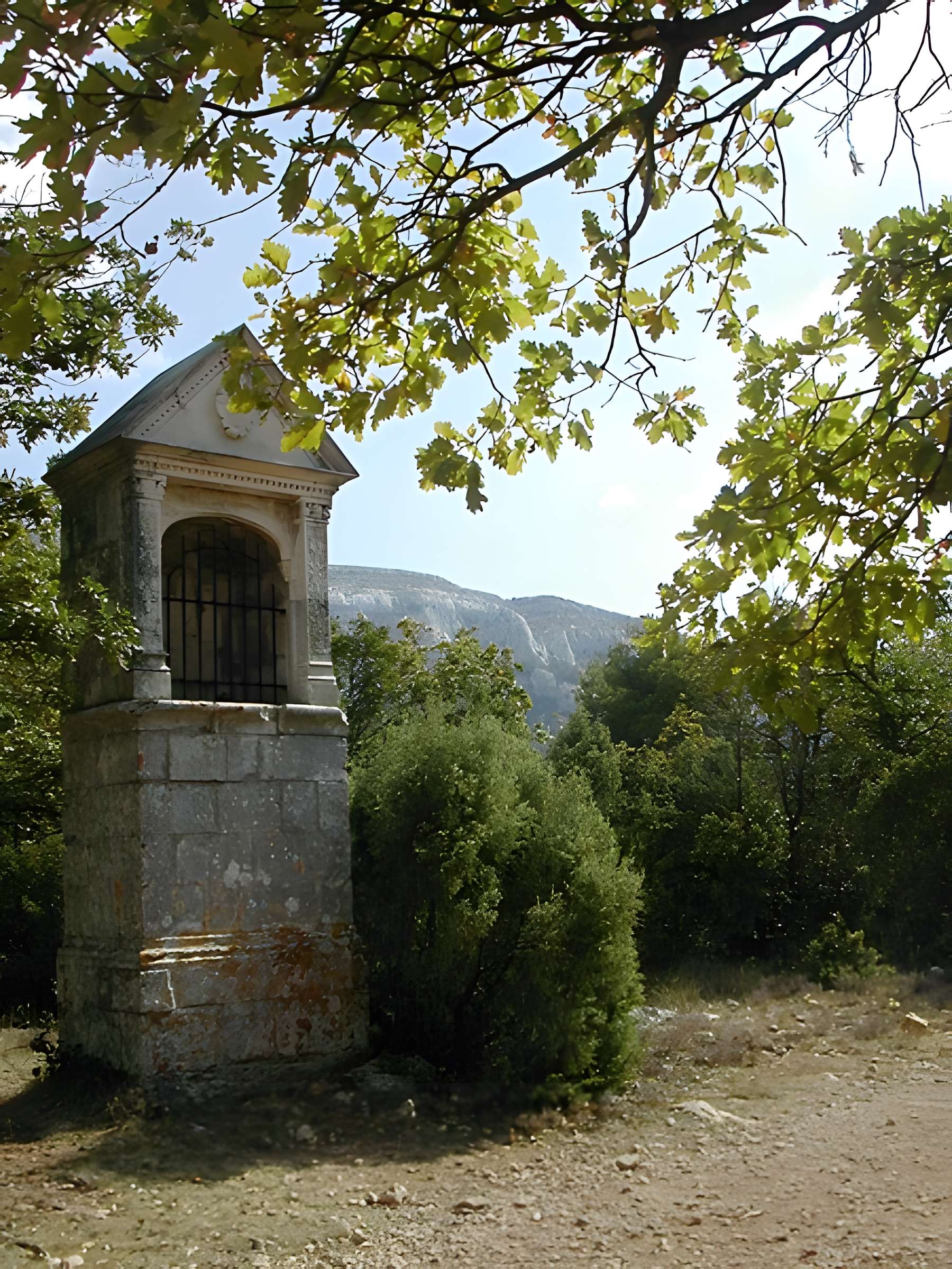 Oratoire situé sur le domaine des Béguines