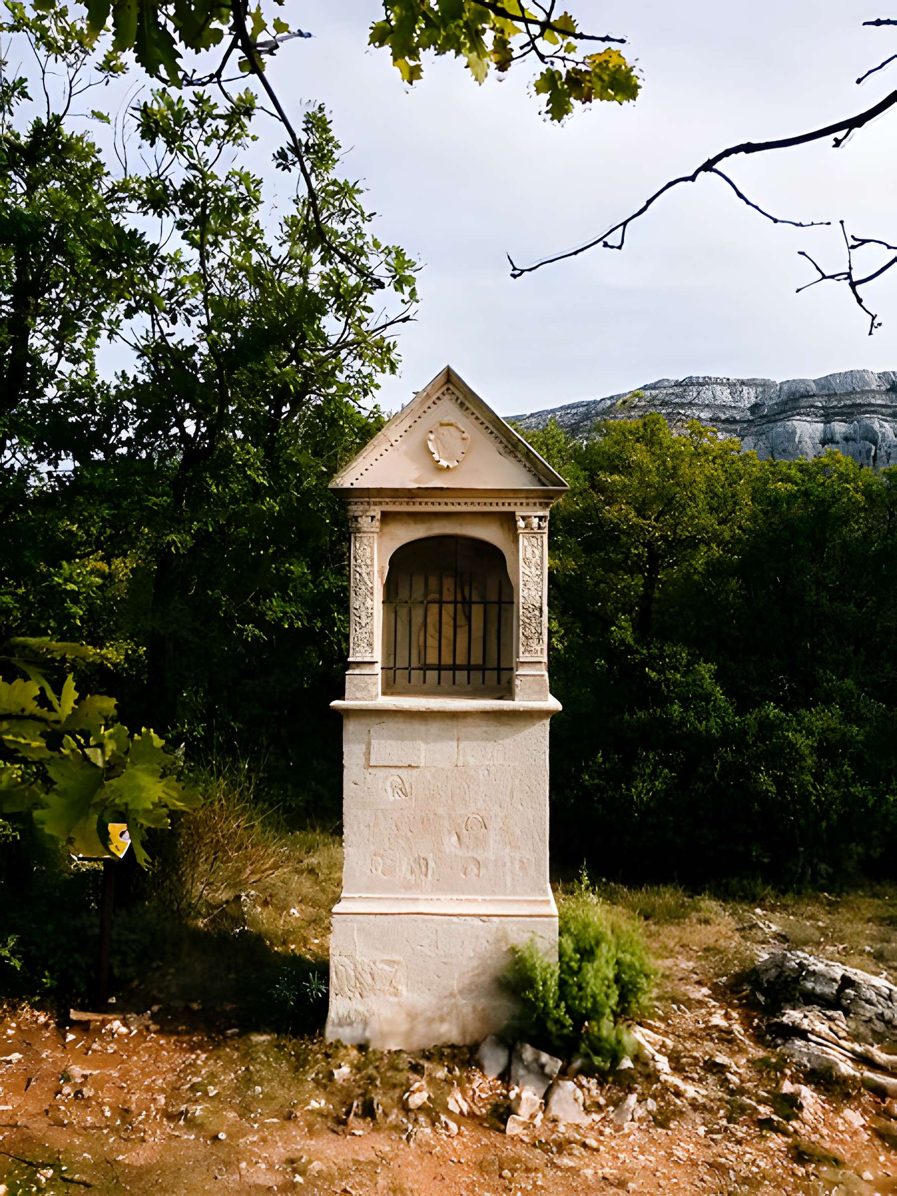 Oratoire situé sur le domaine des Béguines