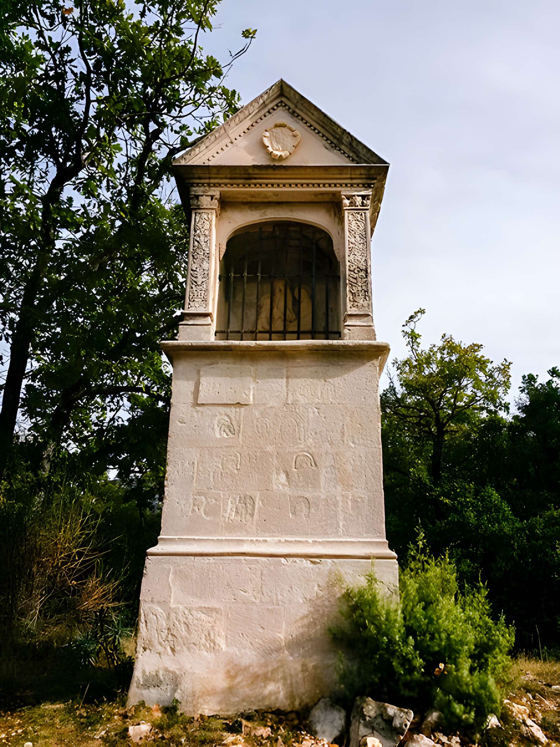Oratoire situé sur le domaine des Béguines