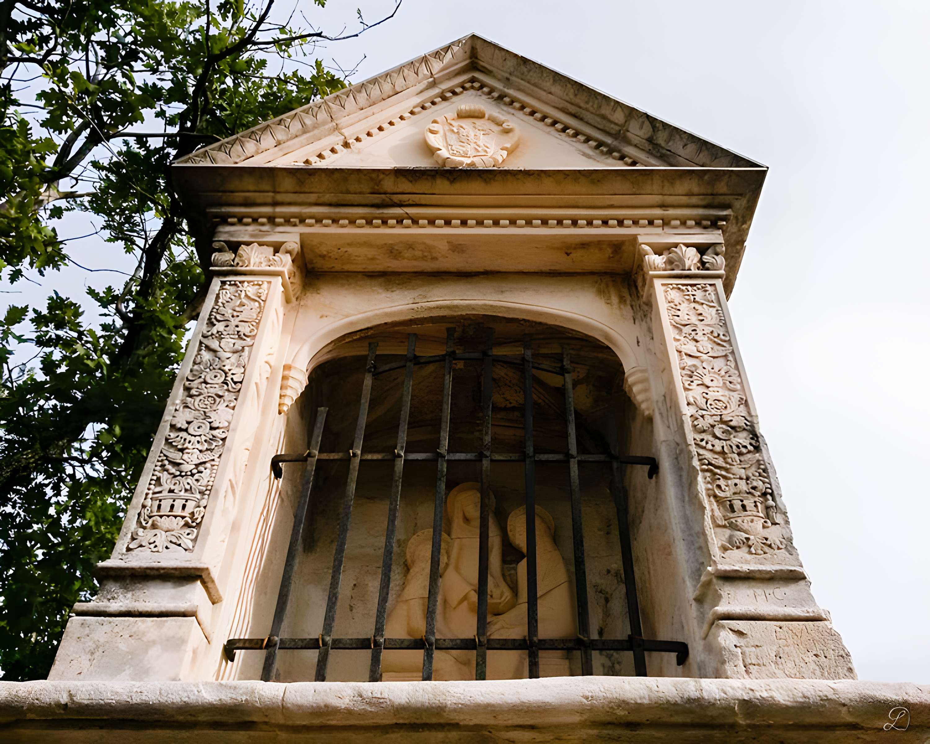 Oratoire situé sur le domaine des Béguines