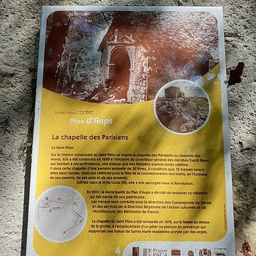 Oratoires et chapelle