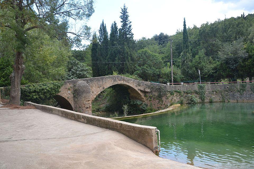 Pont du Gourgaret sur la Bresque