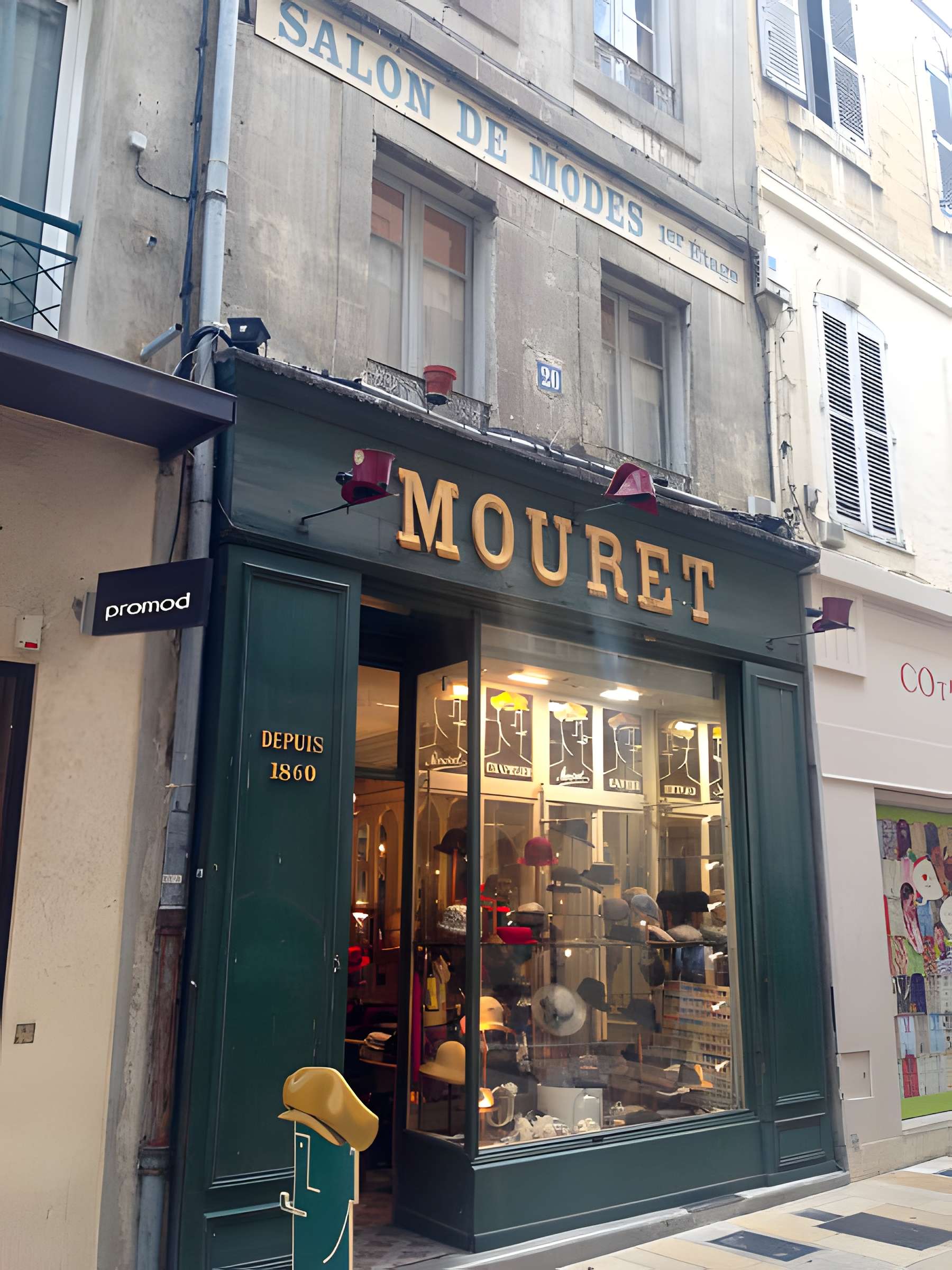 Immeuble (chapellerie Mouret)