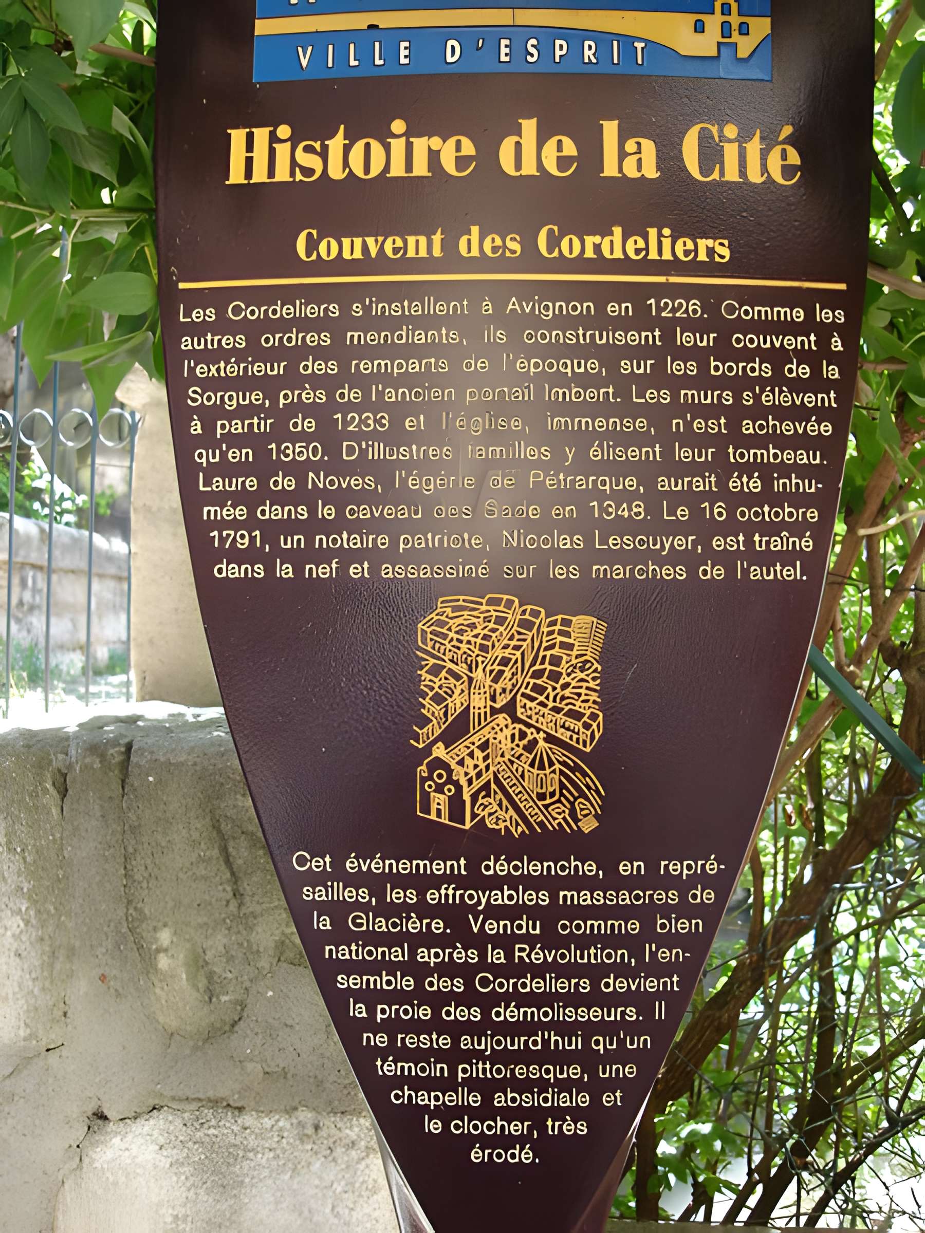 Tour et chapelle des Cordeliers