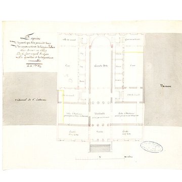 Palais de justice historique de Lyon