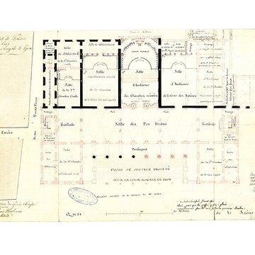 Palais de justice historique de Lyon