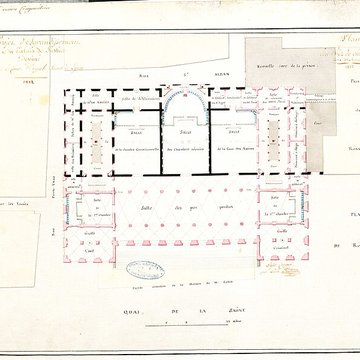 Palais de justice historique de Lyon