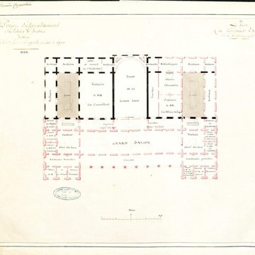 Palais de justice historique de Lyon
