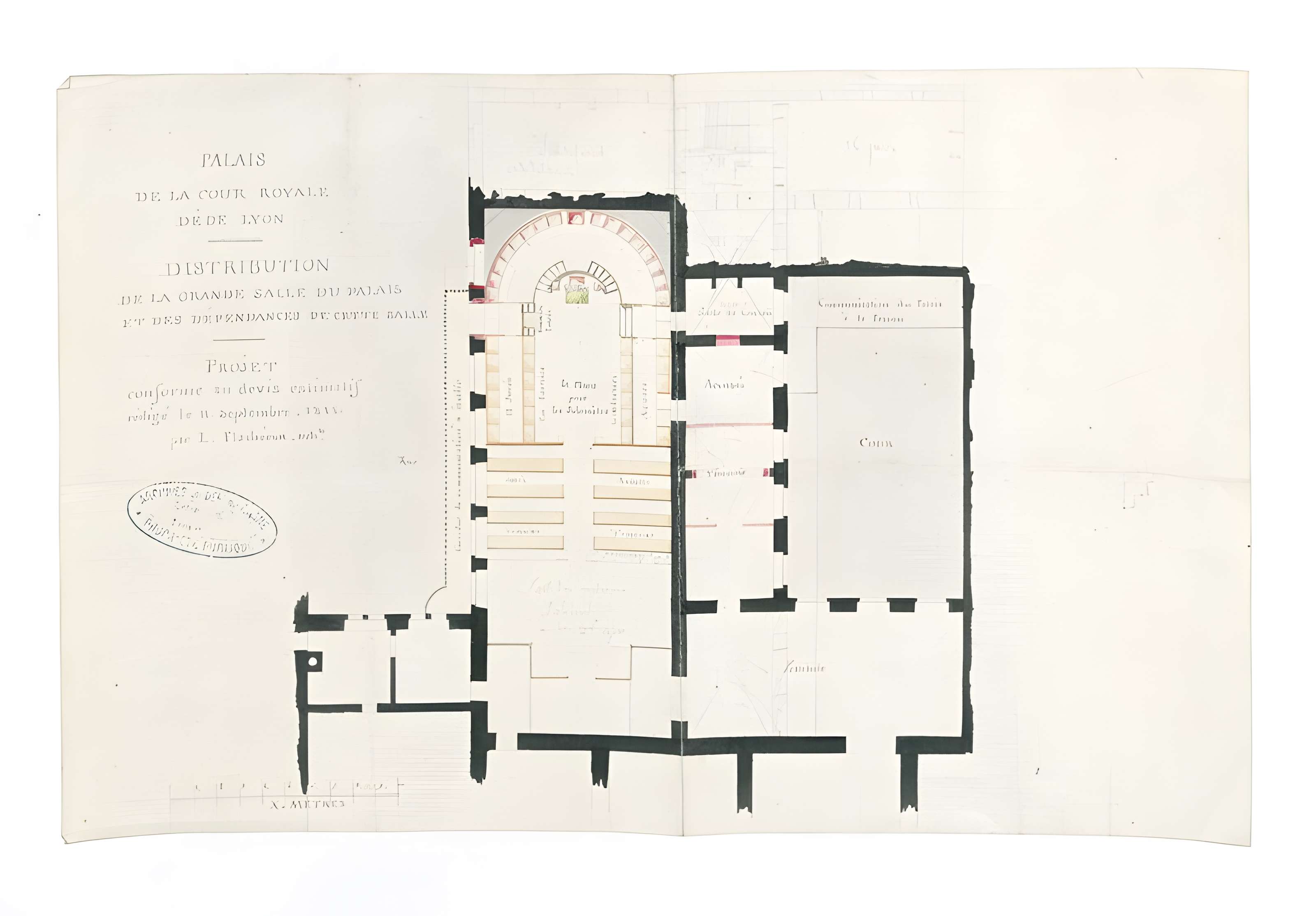 Palais de justice historique de Lyon