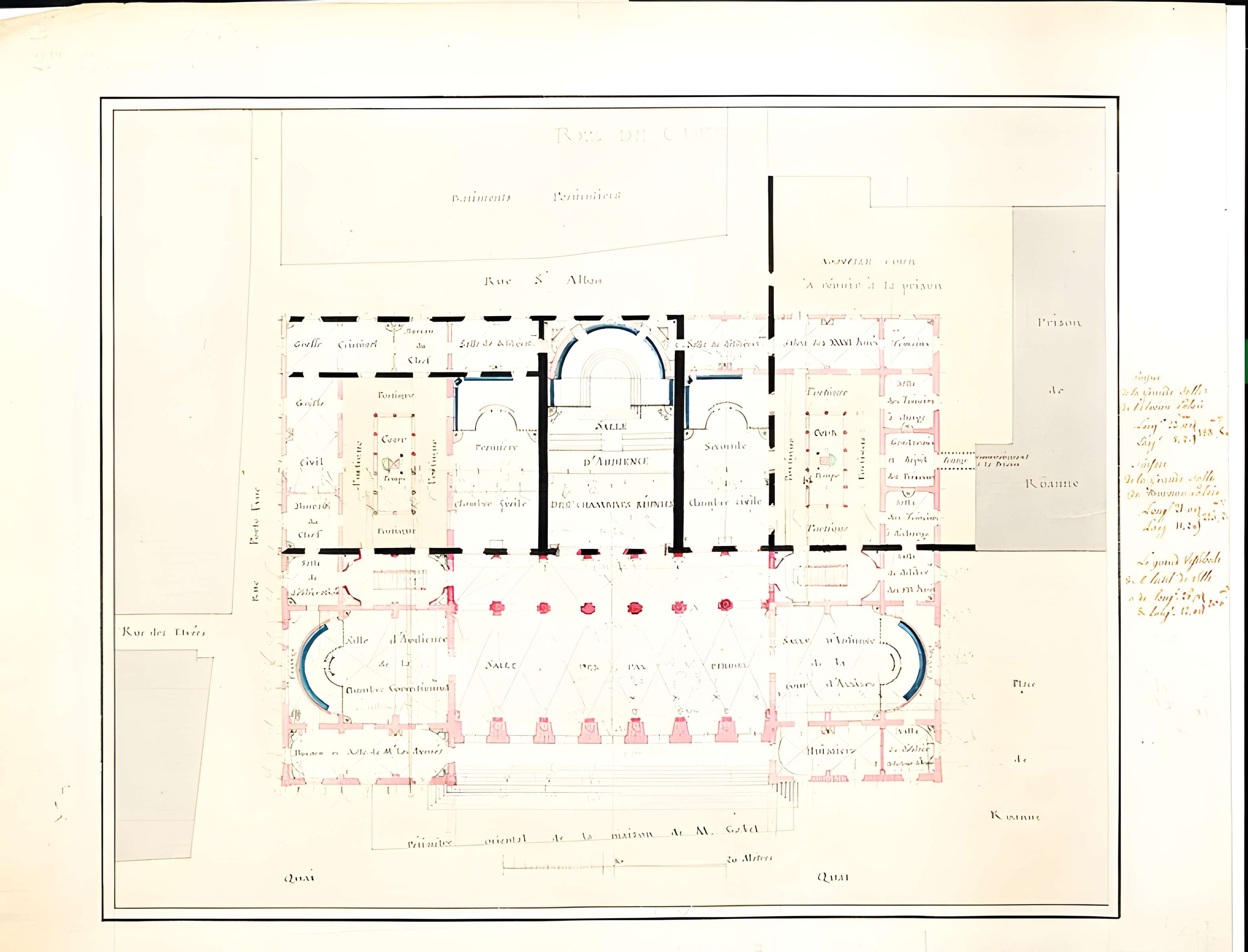 Palais de justice historique de Lyon