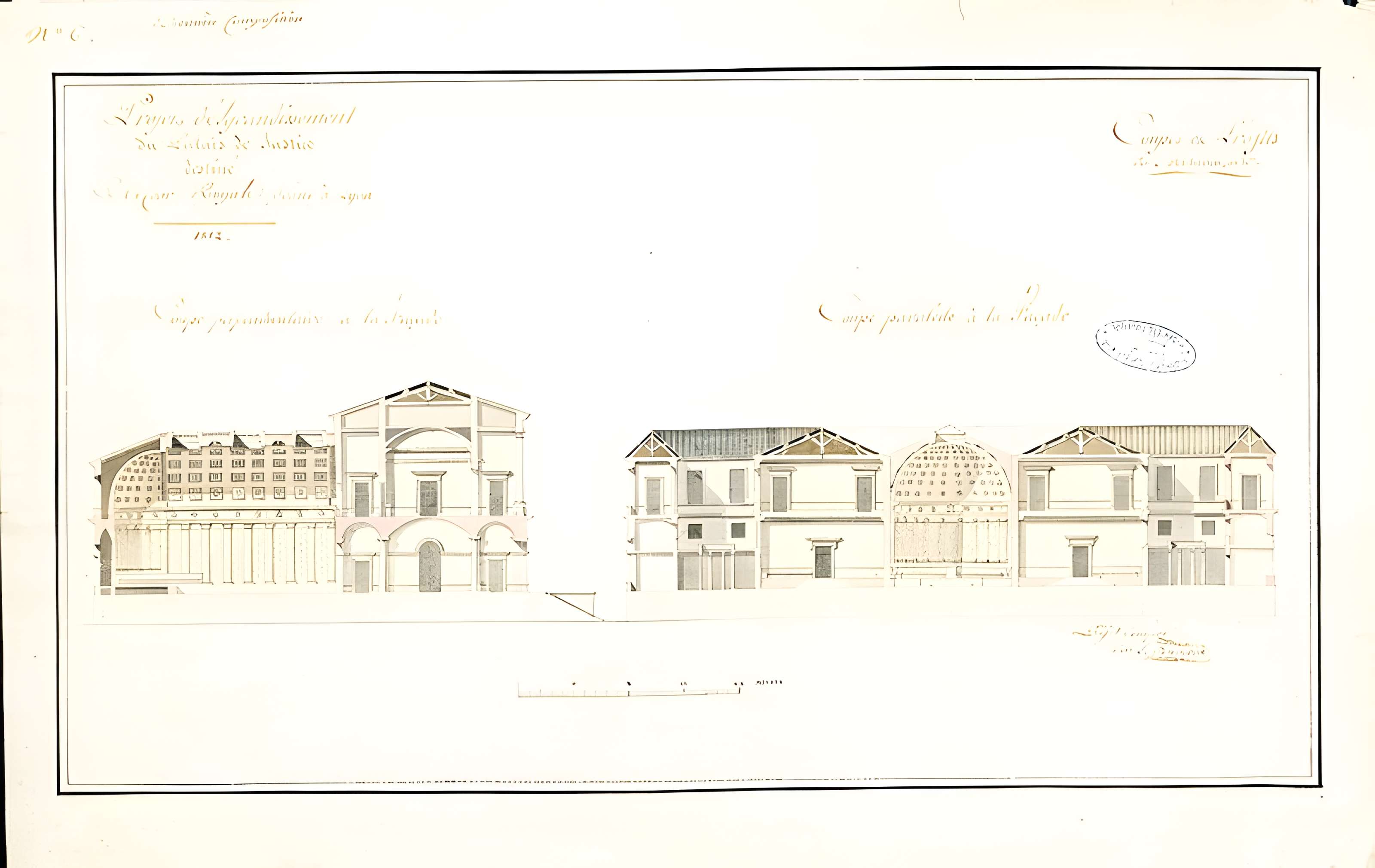 Palais de justice historique de Lyon