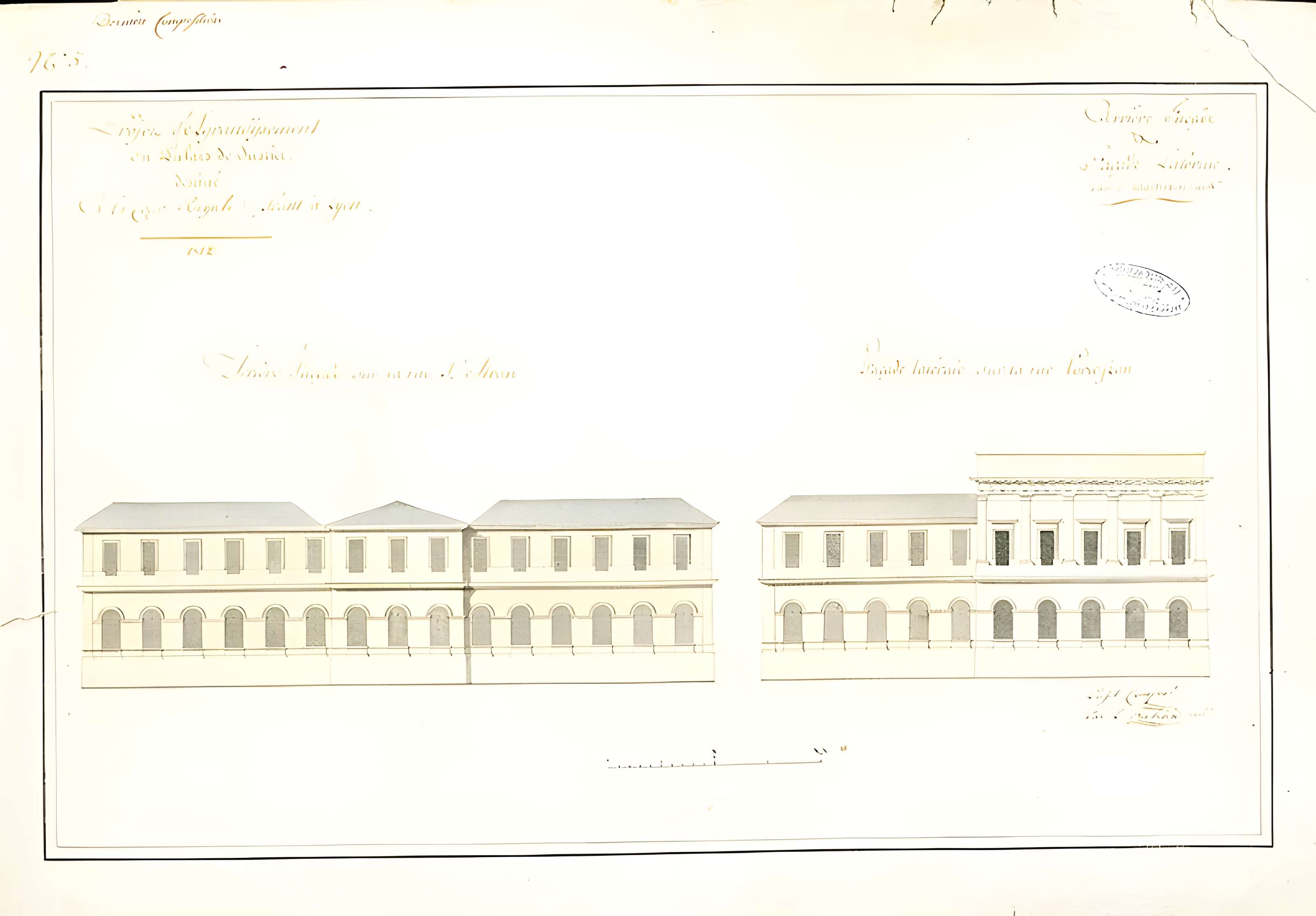 Palais de justice historique de Lyon