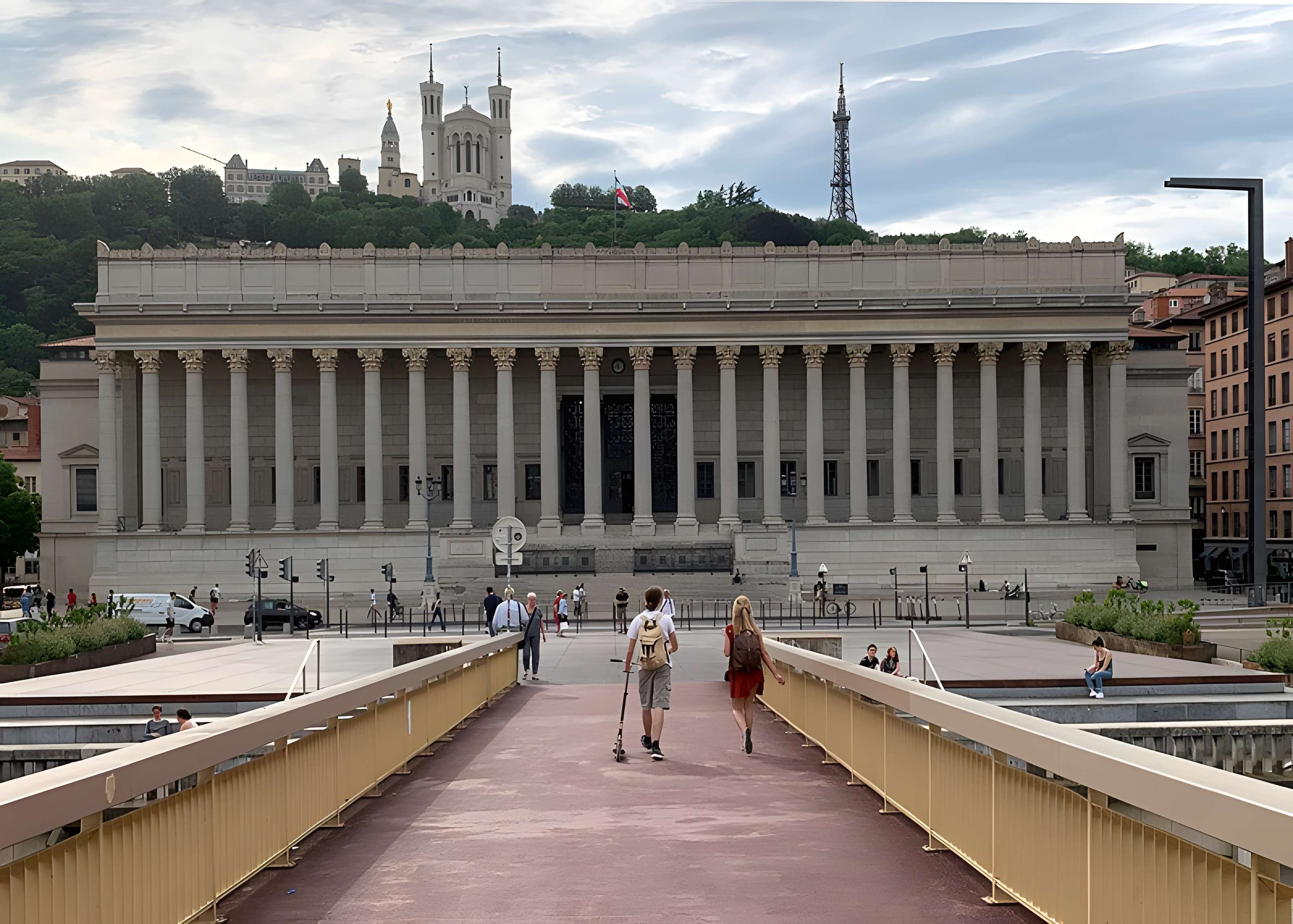 Palais de justice historique de Lyon