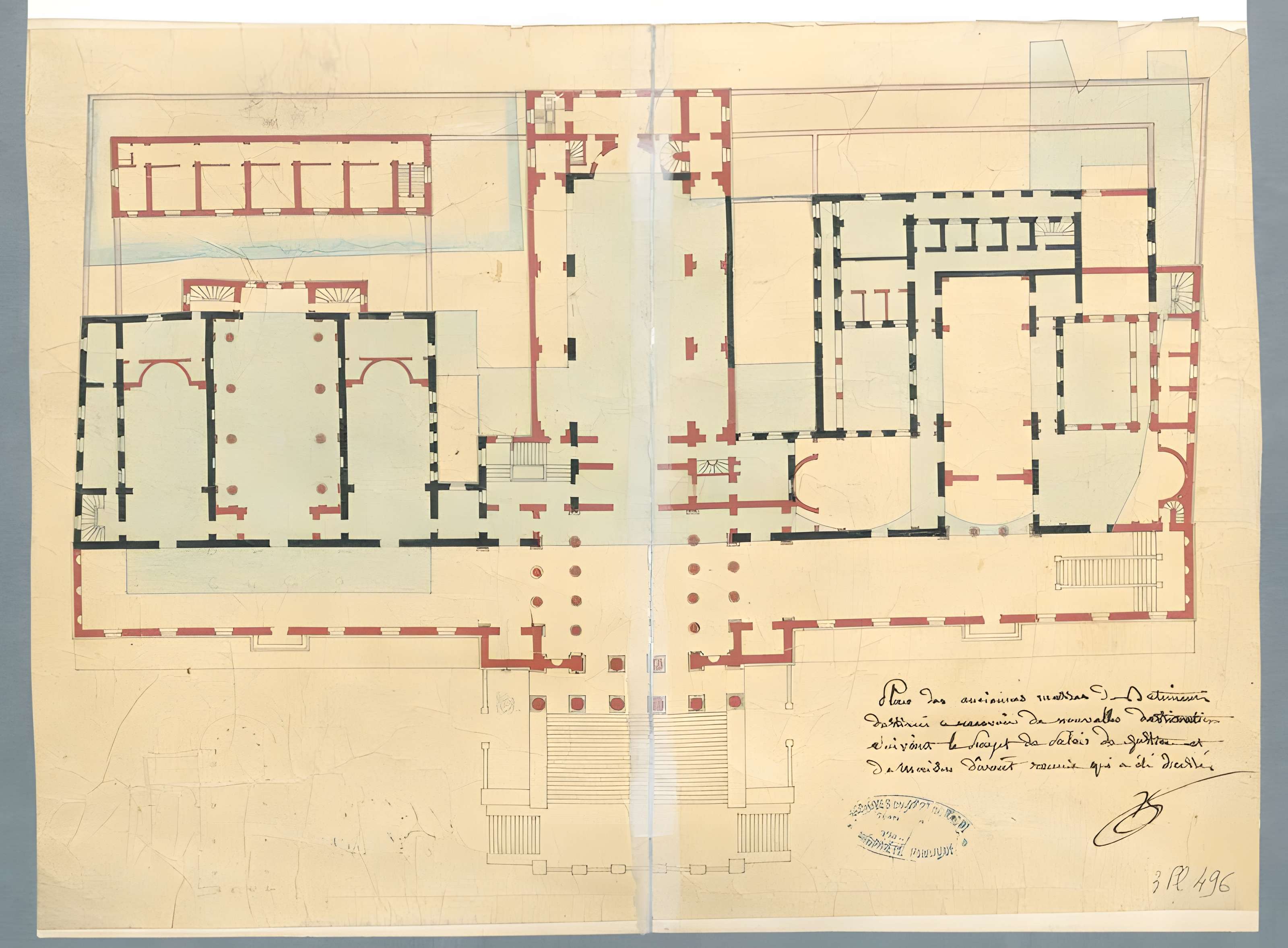 Palais de justice historique de Lyon
