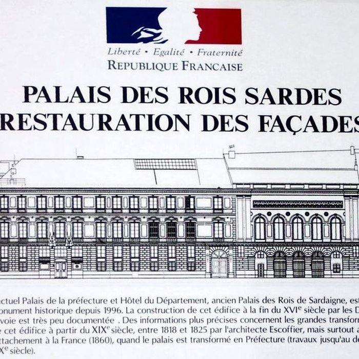 Photo de Palais de la Préfecture, ancien palais des rois de Sardaigne