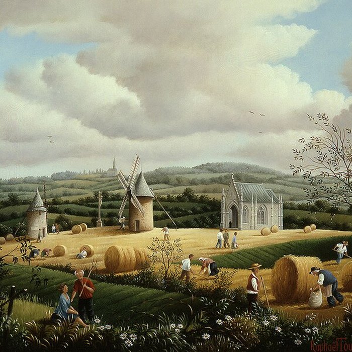 Photo de Moulins à vent du Mont des Alouettes