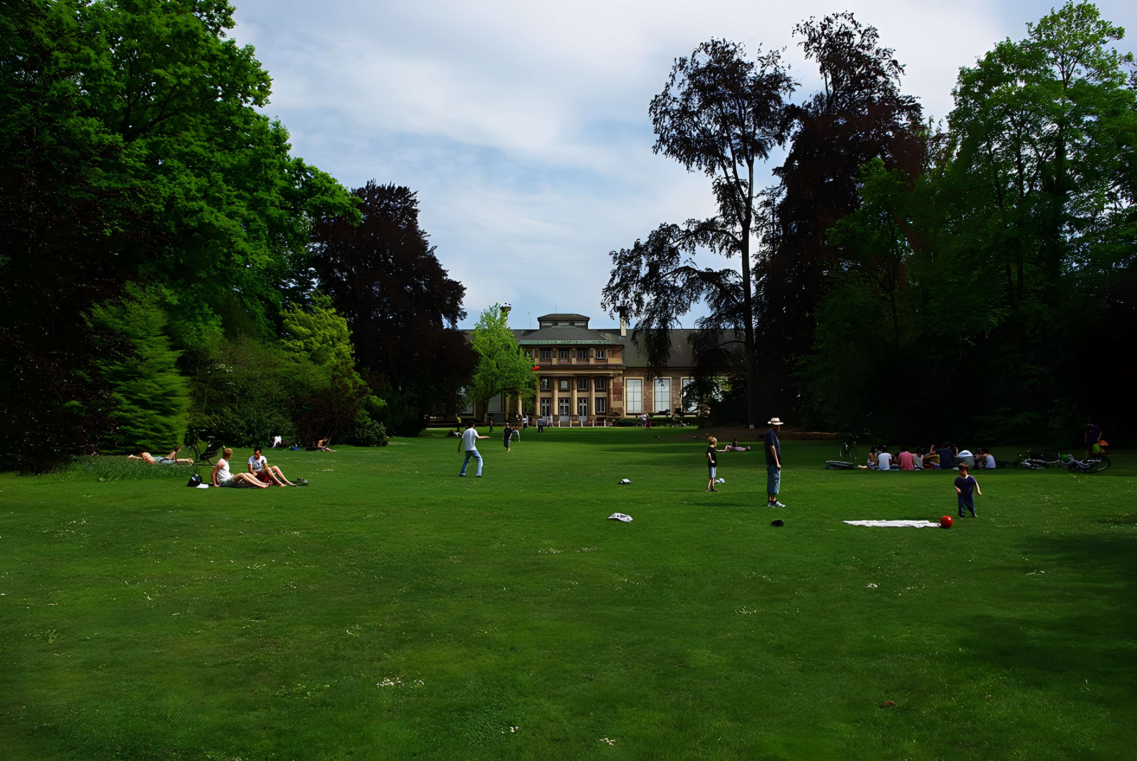 Parc de l'Orangerie à Strasbourg
