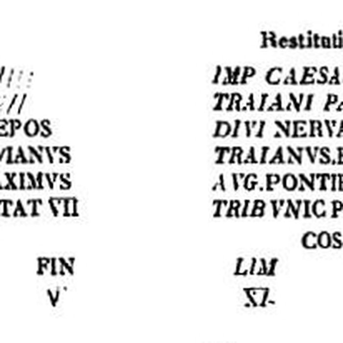 Photo de Borne milliaire romaine