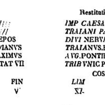 Borne milliaire romaine