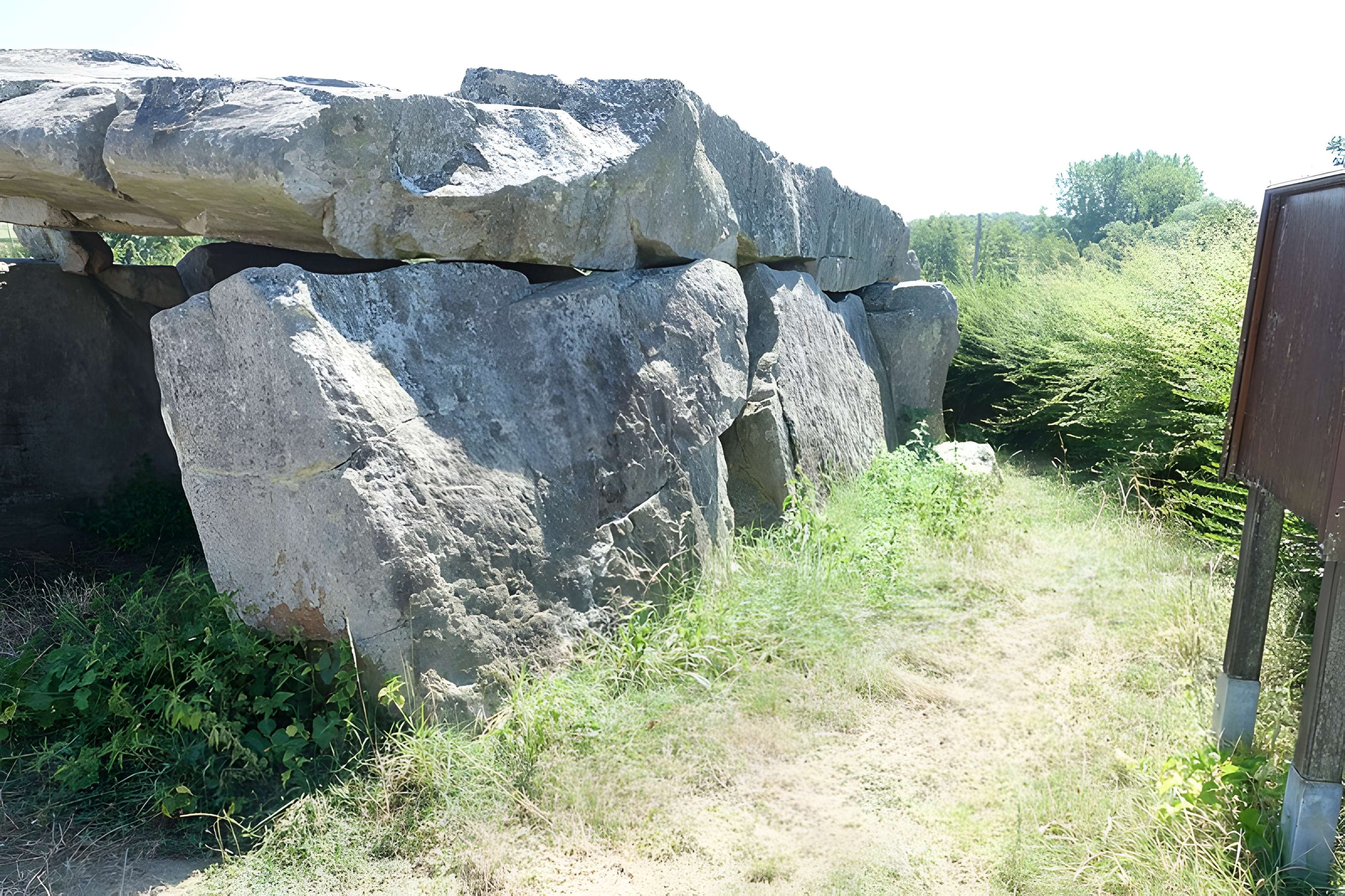 Pierre couverte de Duneau