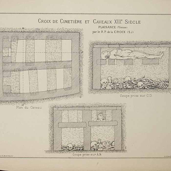 Photo de Croix de cimetière et caveaux