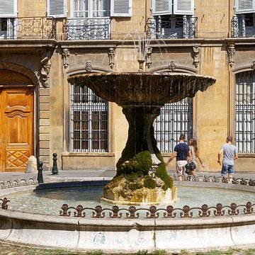 Place dAlbertas à Aix-en-Provence