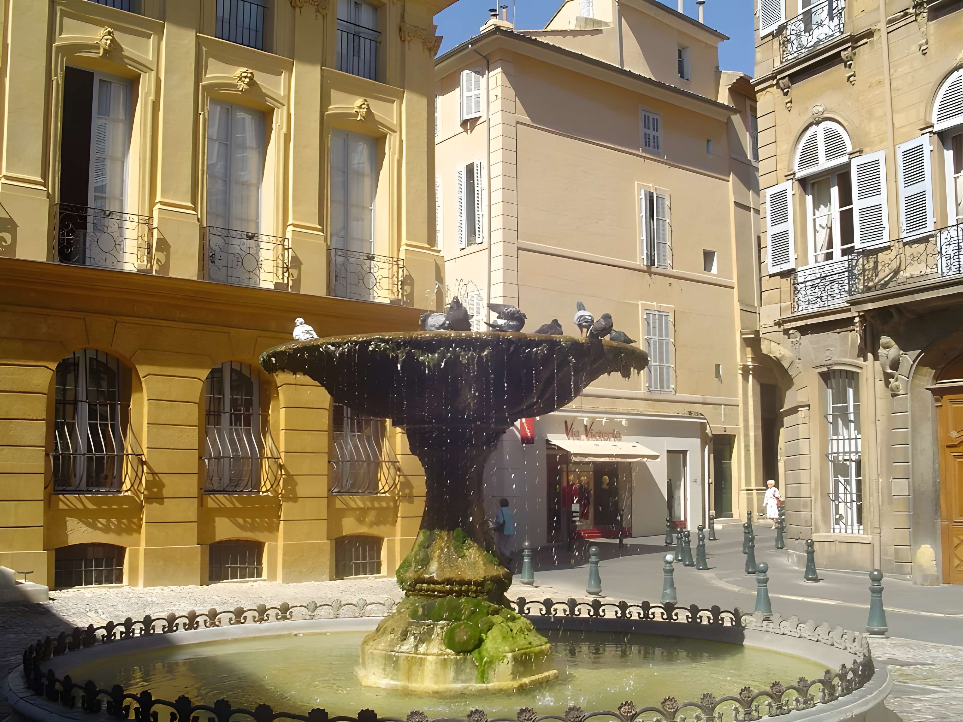 Place d'Albertas à Aix-en-Provence