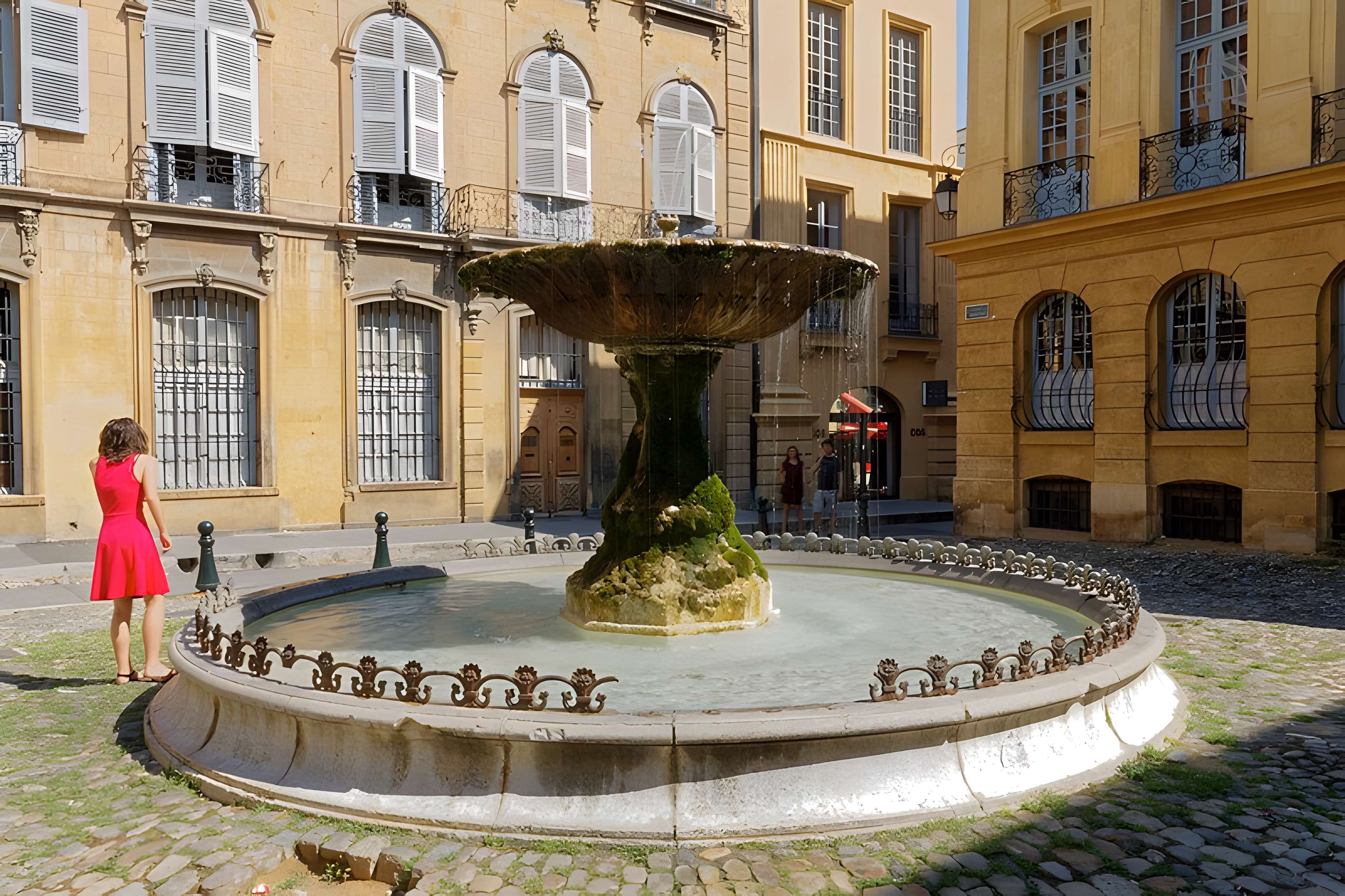 Place d'Albertas à Aix-en-Provence