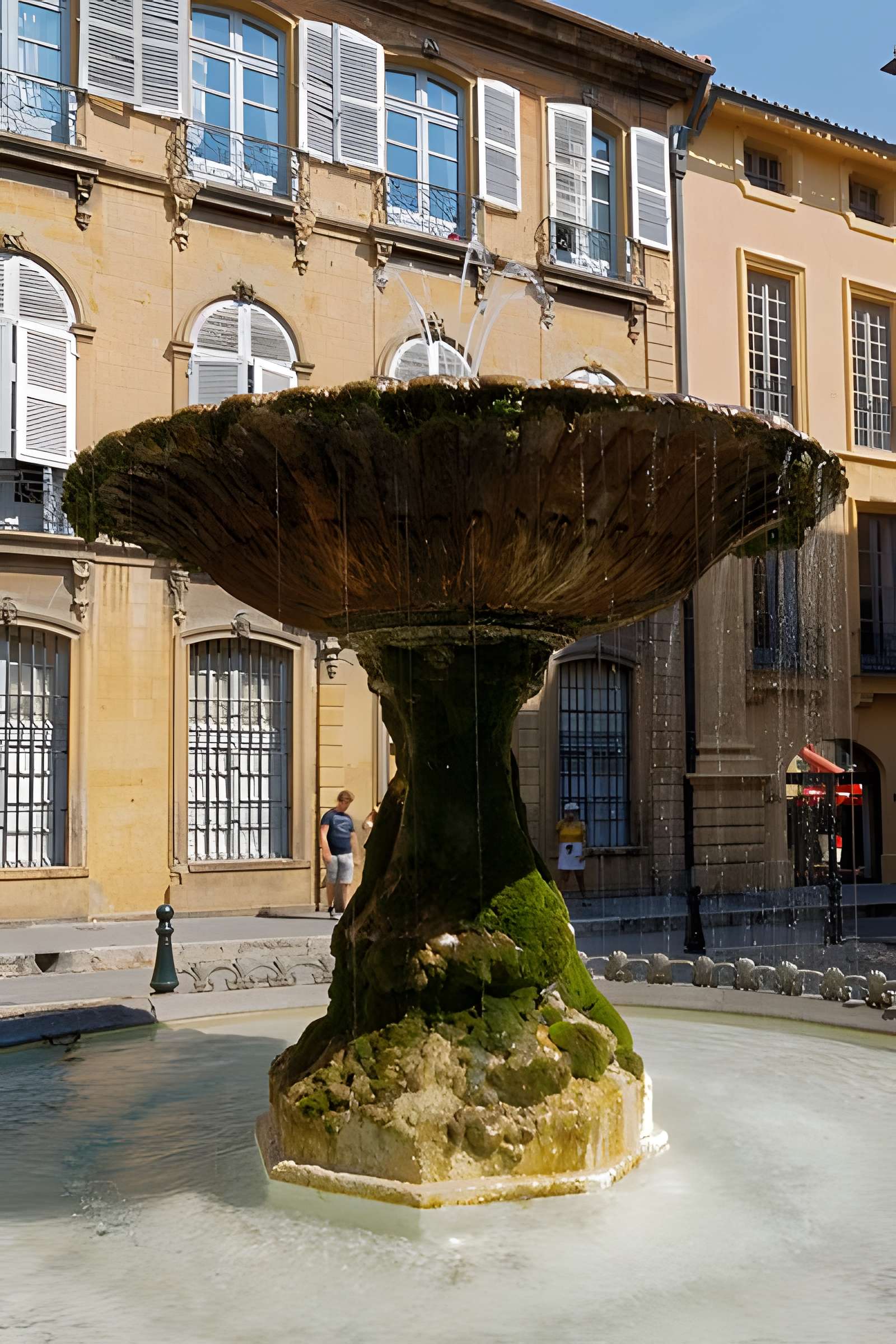 Place d'Albertas à Aix-en-Provence