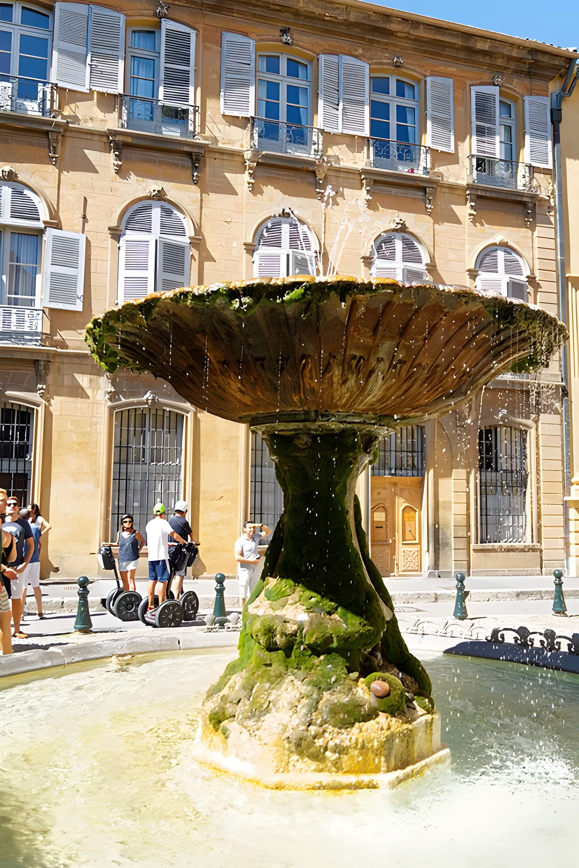 Place d'Albertas à Aix-en-Provence