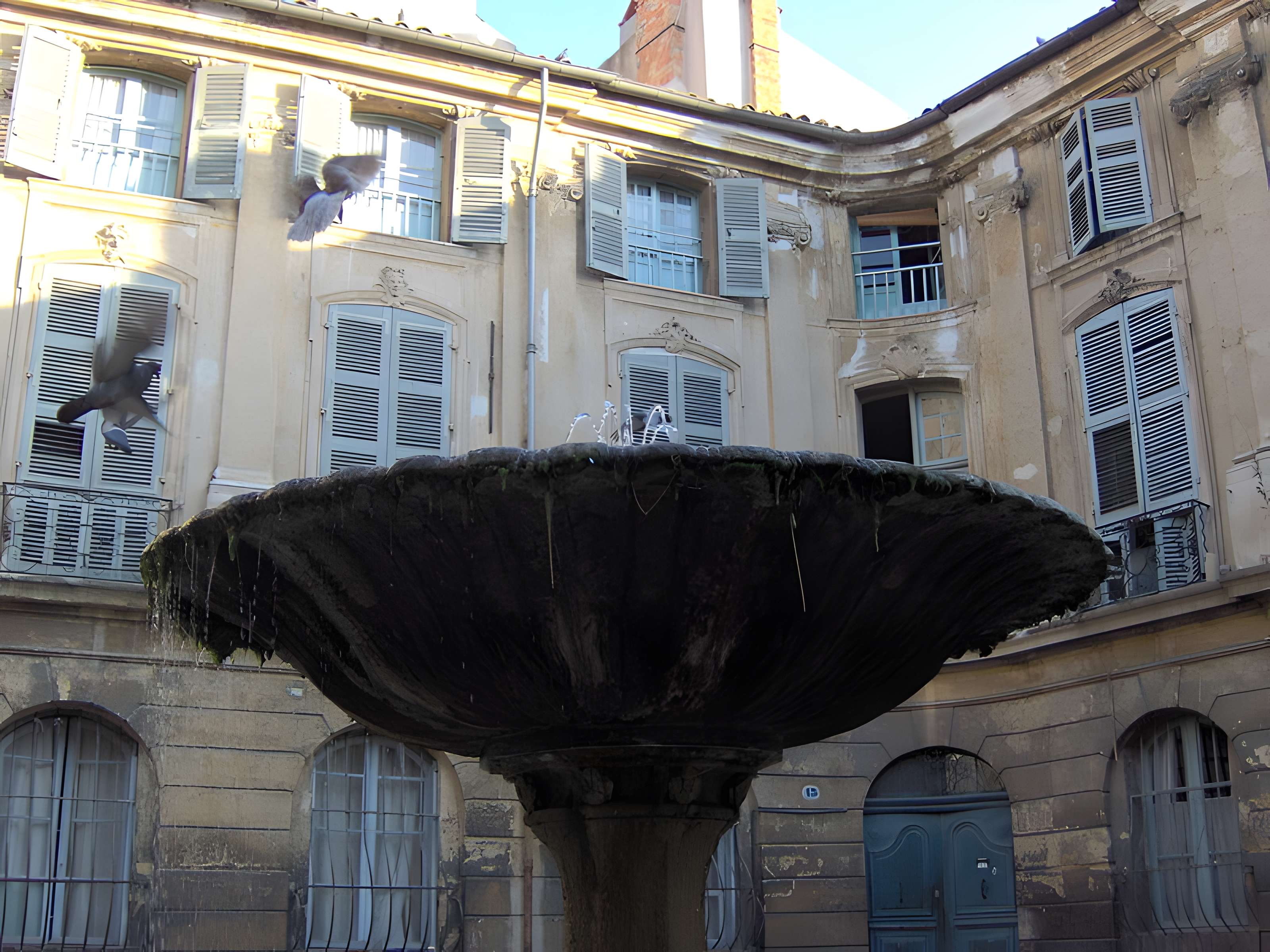 Place d'Albertas à Aix-en-Provence
