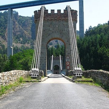 Pont de Confolent également sur commune de Beauzac