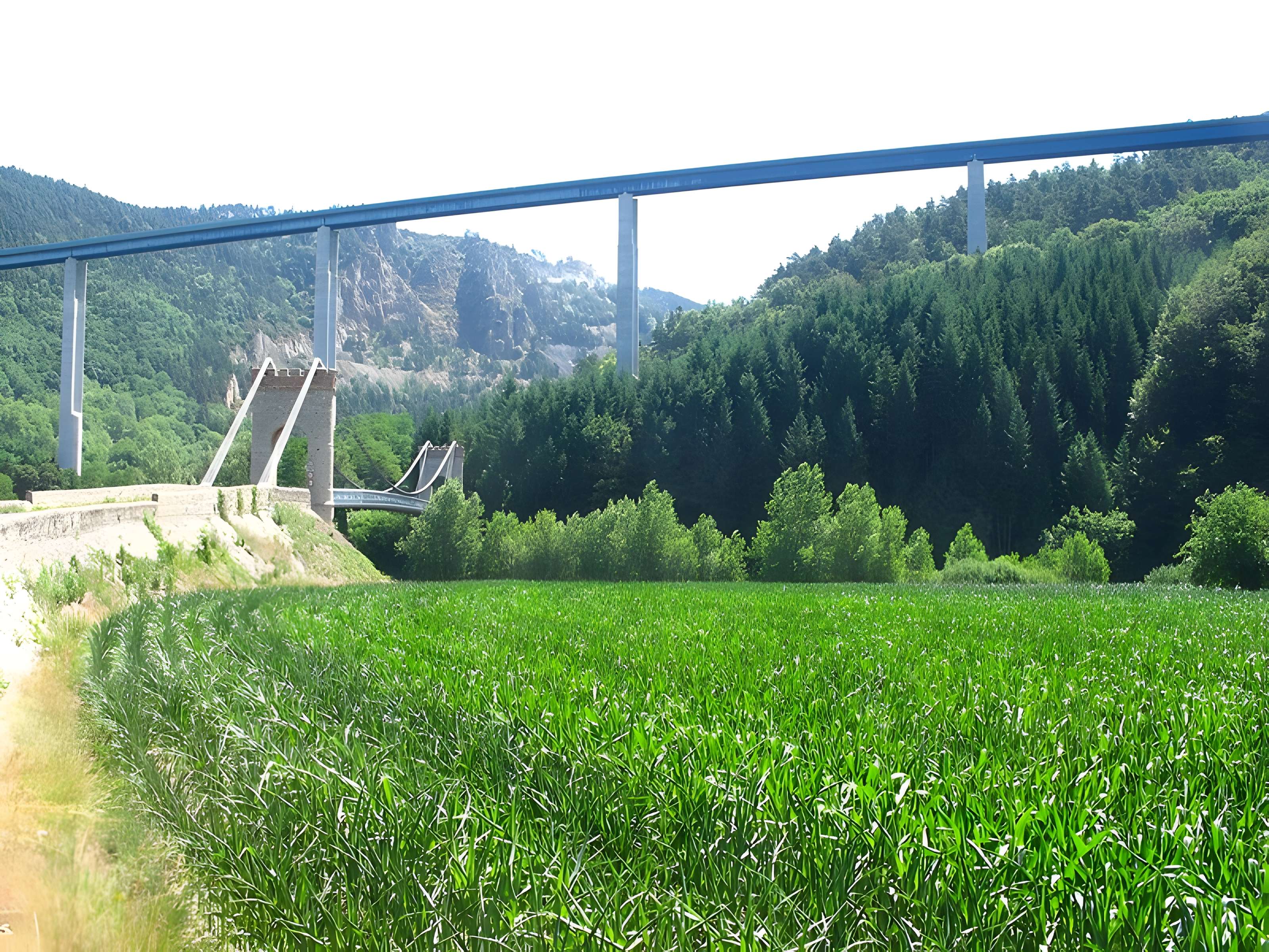 Pont de Confolent (également sur commune de Beauzac)