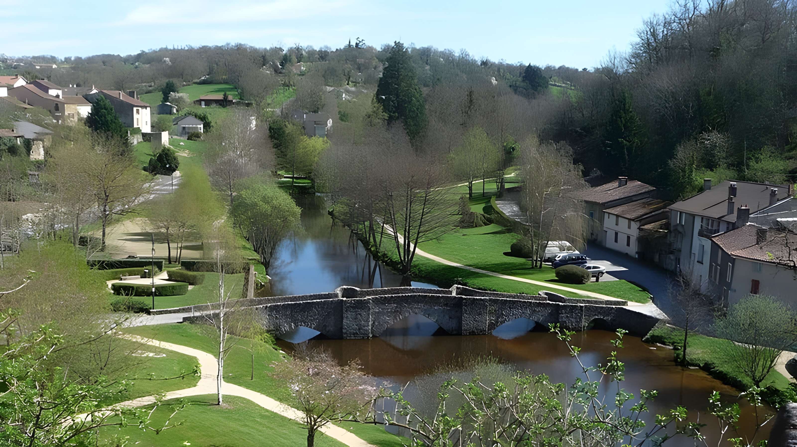 Pont de la Pierre à Bellac 