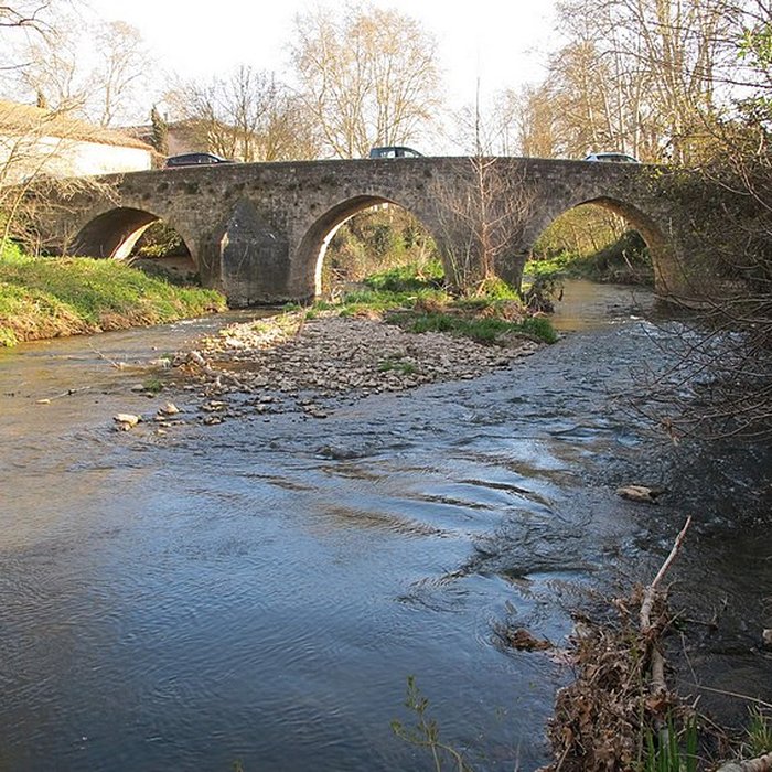 Photo de Pont franchissant lArc dit Pont de Saint-Pons