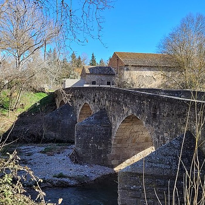 Photo de Pont franchissant lArc dit Pont de Saint-Pons