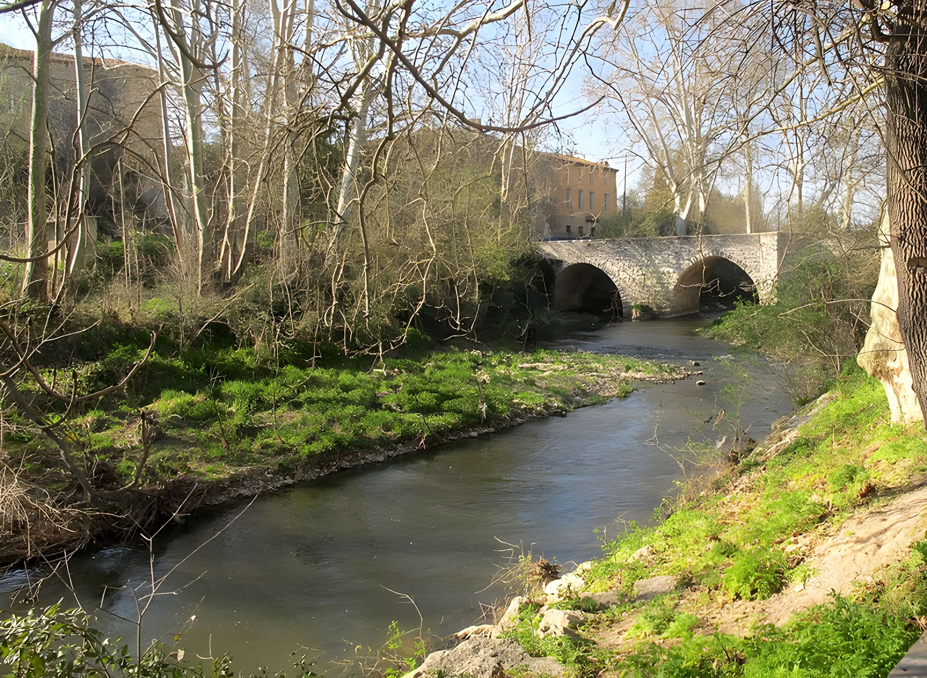 Pont franchissant l'Arc dit Pont de Saint-Pons