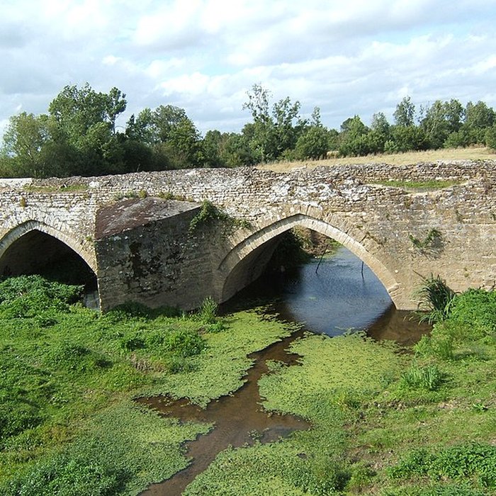 Photo de Ancien pont de Taizon également sur communes de Argenton-lEglise et Saint-Martin-de-Sanzay