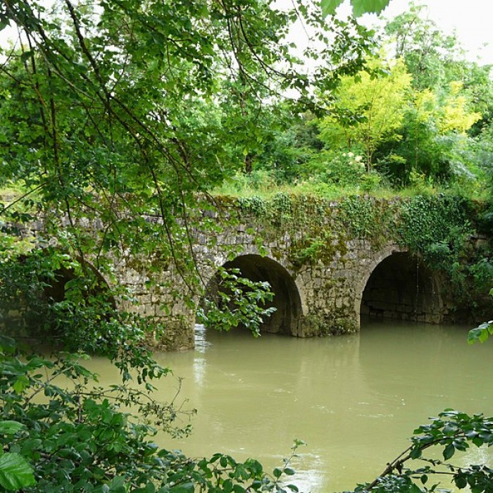 Photo de Pont de Tauziète sur lOsse également sur commune dAndiran