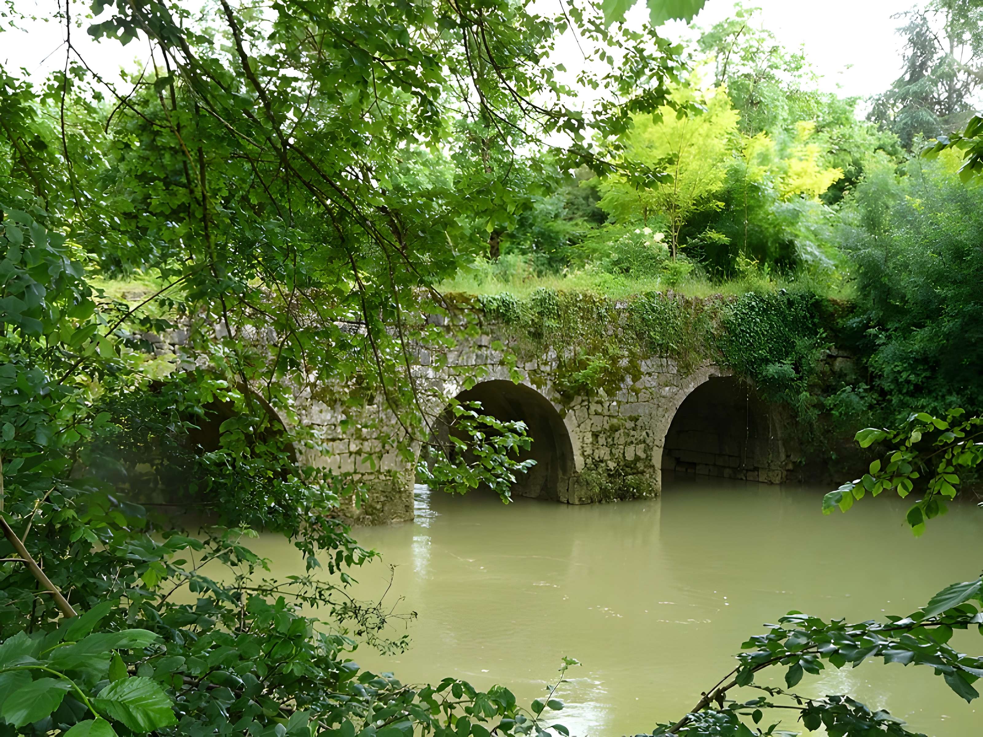 Pont de Tauziète à Andiran 
