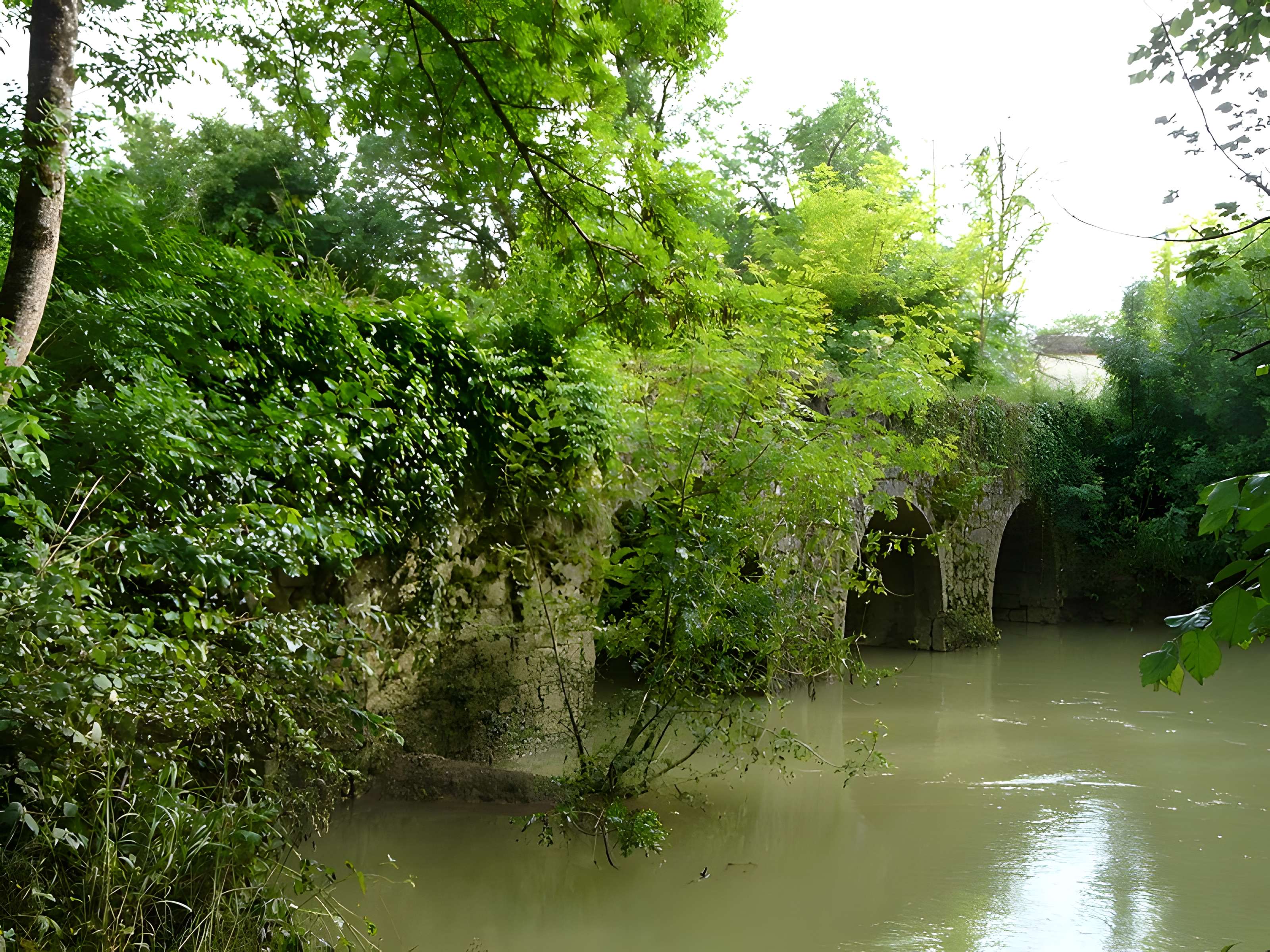 Pont de Tauziète à Andiran