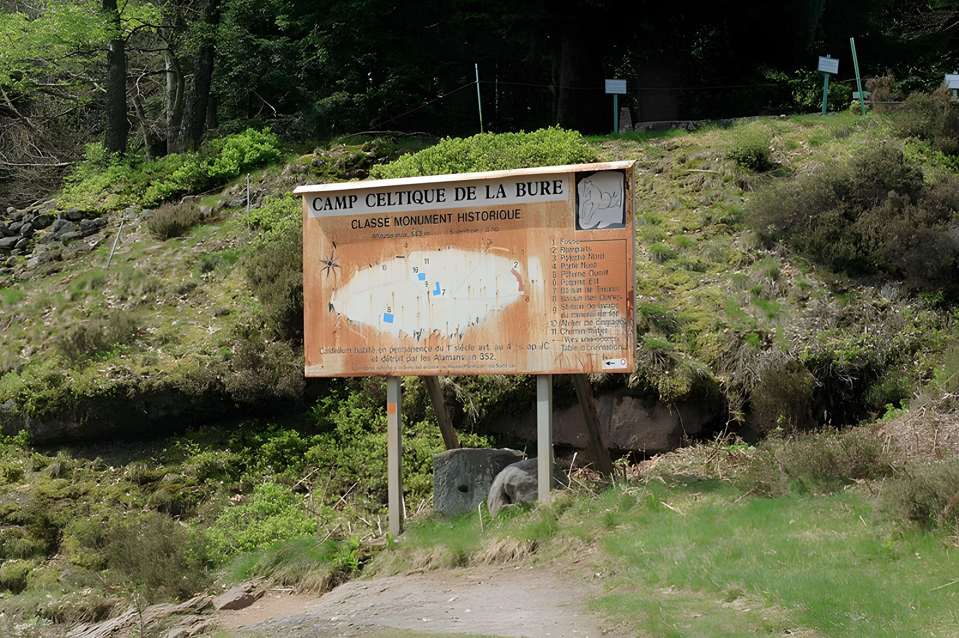 Camp celtique de la Bure