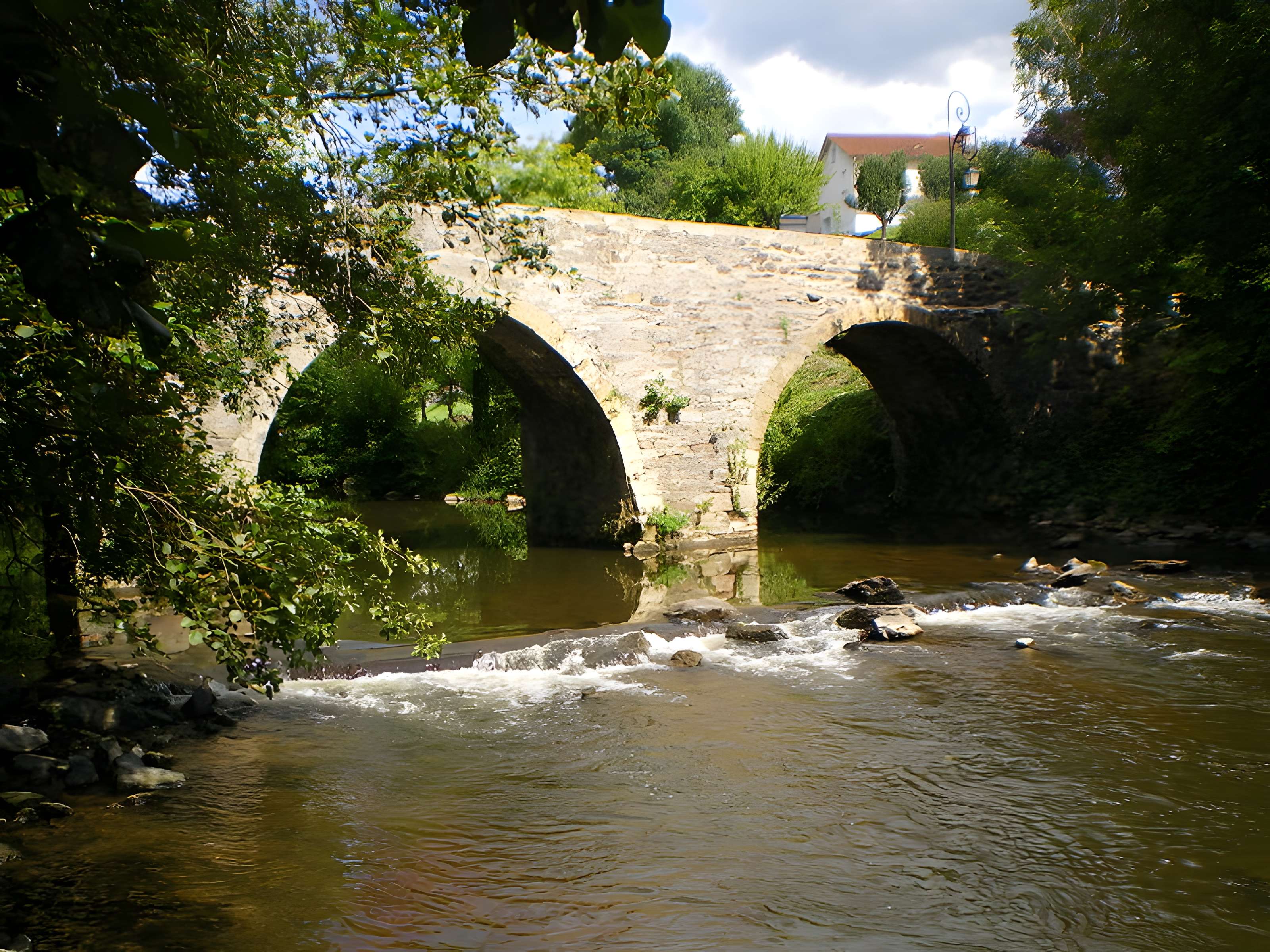 Pont sur le Célé à Bagnac-sur-Célé